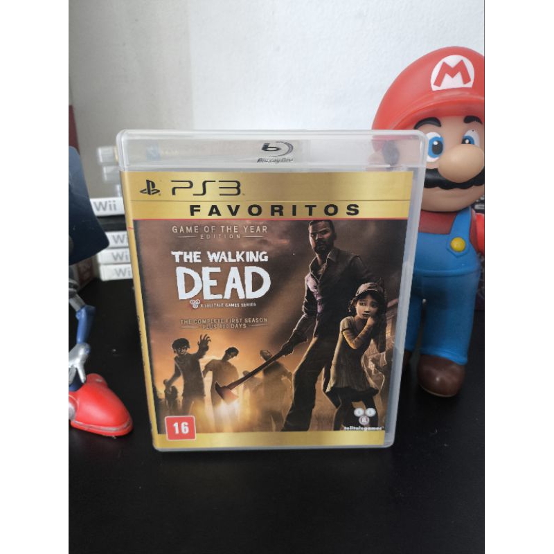leia o anúncio jogo para PS3 mídia física Original The Walking in Dead Edição Favoritos jogo do ano