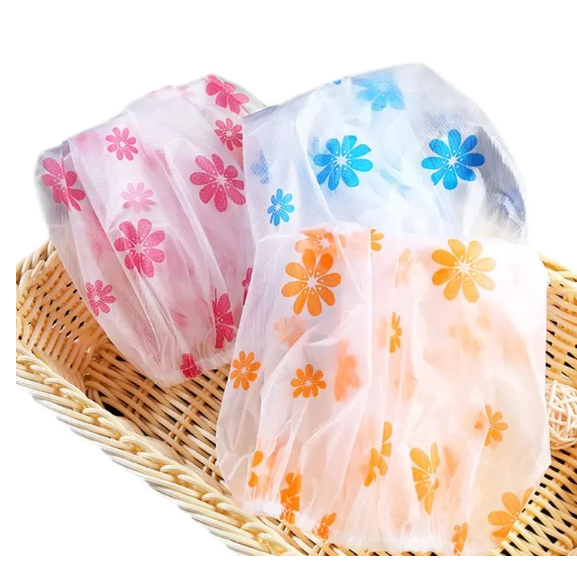 Touca de Banho Impermeável com Elástico – Plástico e Cetim Reutilizável Estampas Sortidas em Oferta na Shopee
