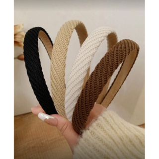 Tiara em Tricô, Conforto e Estilo Cores Neutras em Oferta na Shopee