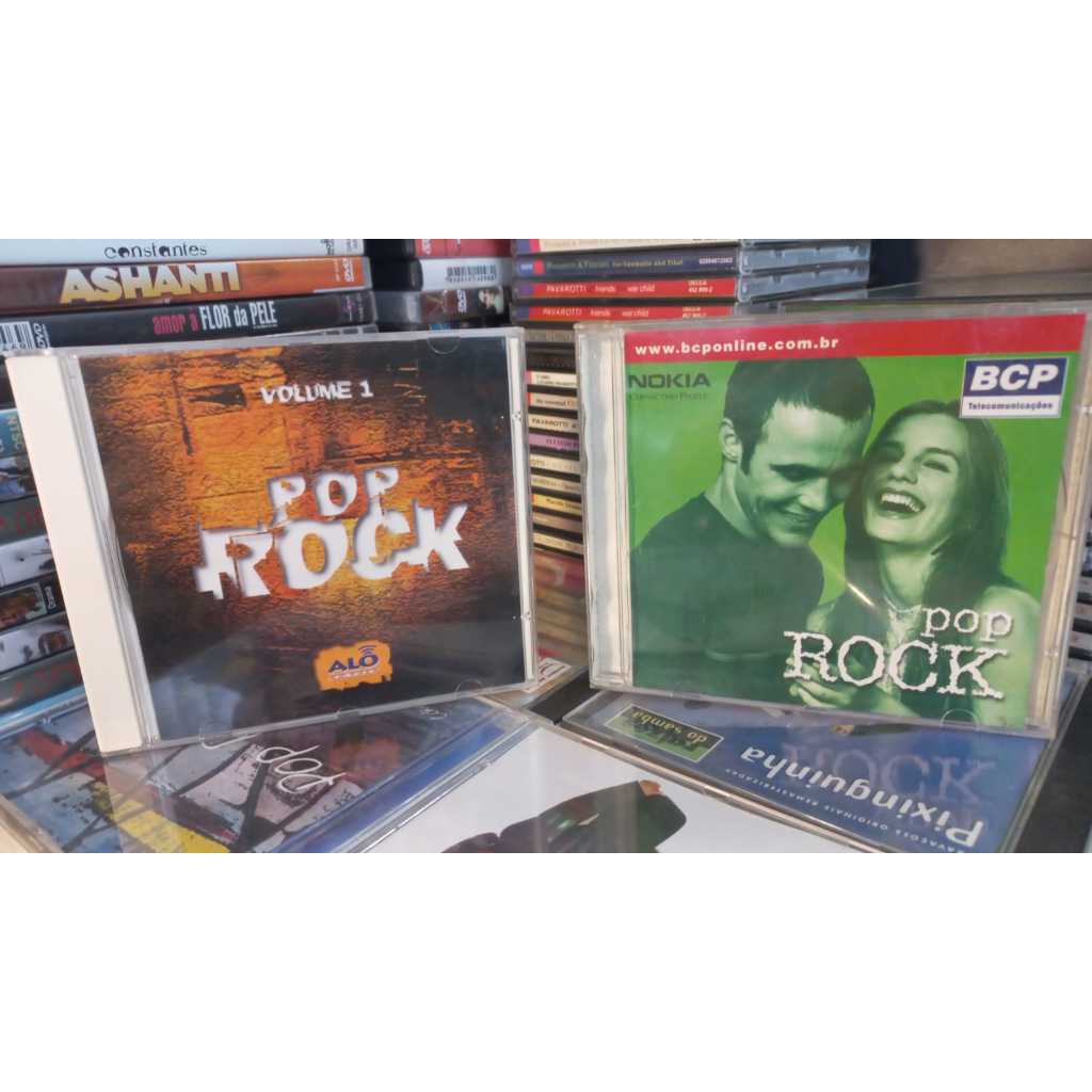 Cds Pop Rock - Alô acil BCP- Nokia Raros - Barão raimundos ira! Kid abelha Skank Jota quest o rappa Cidade negra