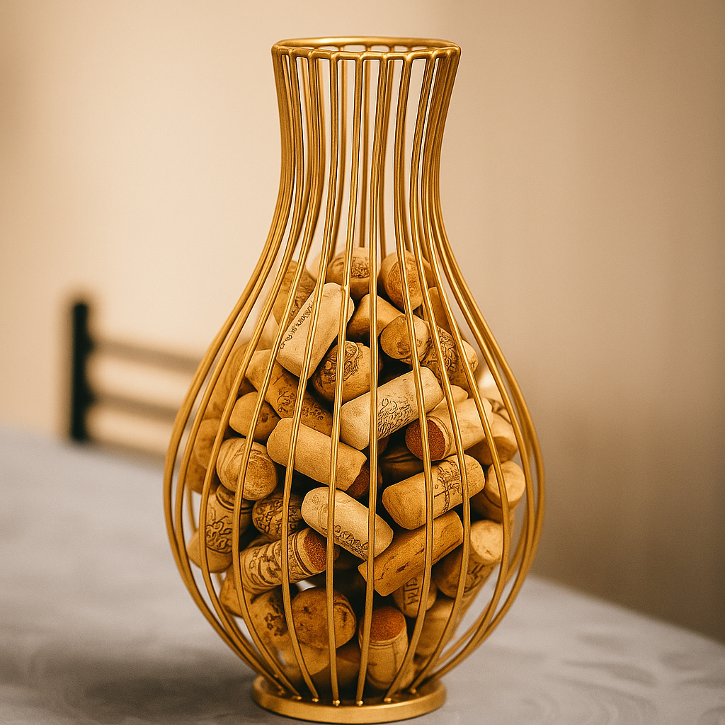 Garrafa Em Gota Porta Rolhas de Vinho Feito em Ferro Aramado Pintura Eletrostática em Oferta na Shopee