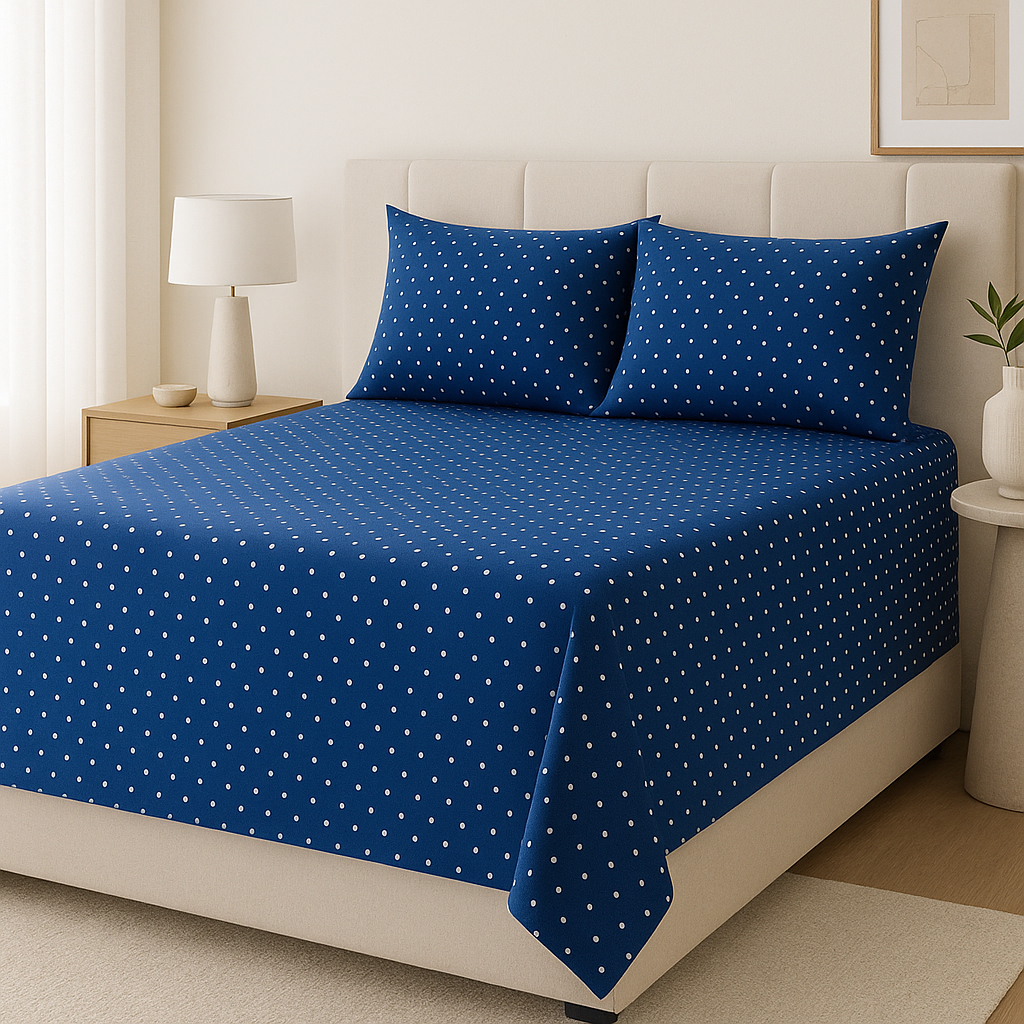 Jogo de Lençol Poa Casal Tradicional, 3 peças Micropercal Flex Premium- kit completo com fronhas, toque macio e elegant em Oferta na Shopee