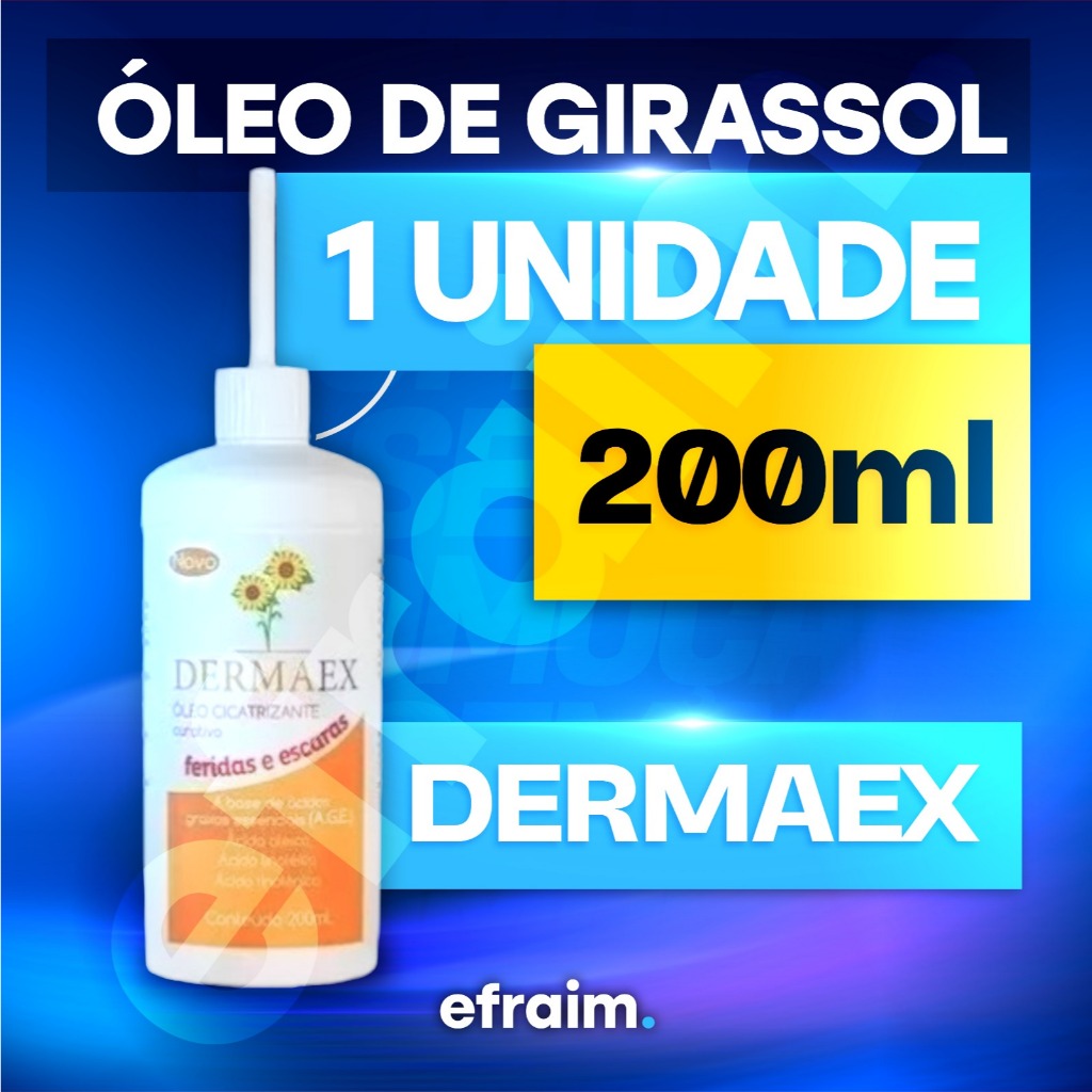Óleo Cicatrizante Dermaex AGE Para Feridas e Escaras - 200ml em Oferta na Shopee