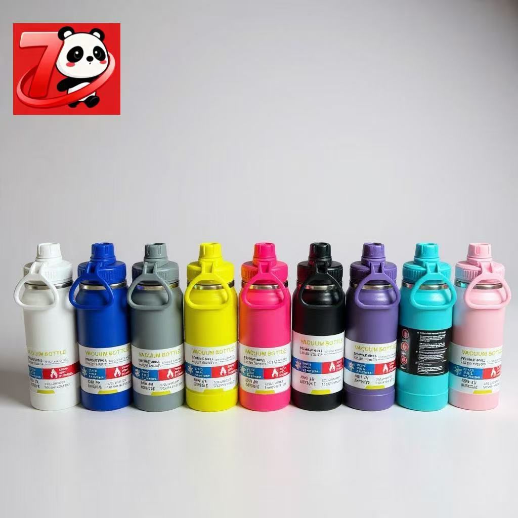 Garrafa esportiva térmica de aço inoxidável 350ml/600ml/800ml/1000ml/1200ml •Novo copo exclusivo•