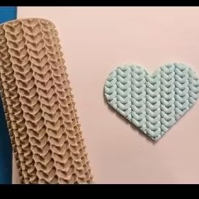 Rolinho de Textura para Doces - Tricô em Oferta na Shopee