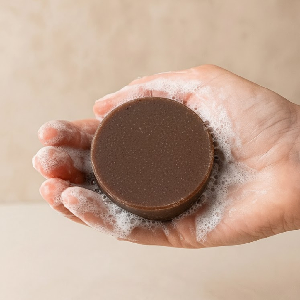 Sabonete Açafrão Curcuma Artesanal Redução de pelos Foliculite Clareador Depilatório Depilação