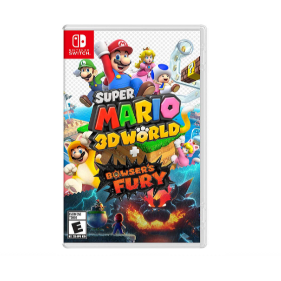 Somente Encarte Nintendo Switch - Super Mario 3D World + Bowser's Fury