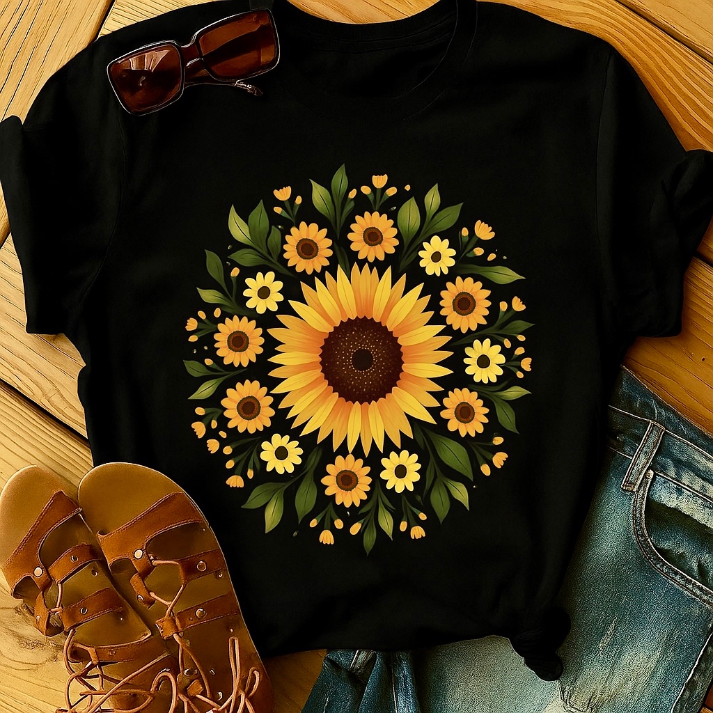 Blusa Feminina Plus Size Confortável estampada Manga Curta Camiseta Casual Soltinha Premium T-shirts