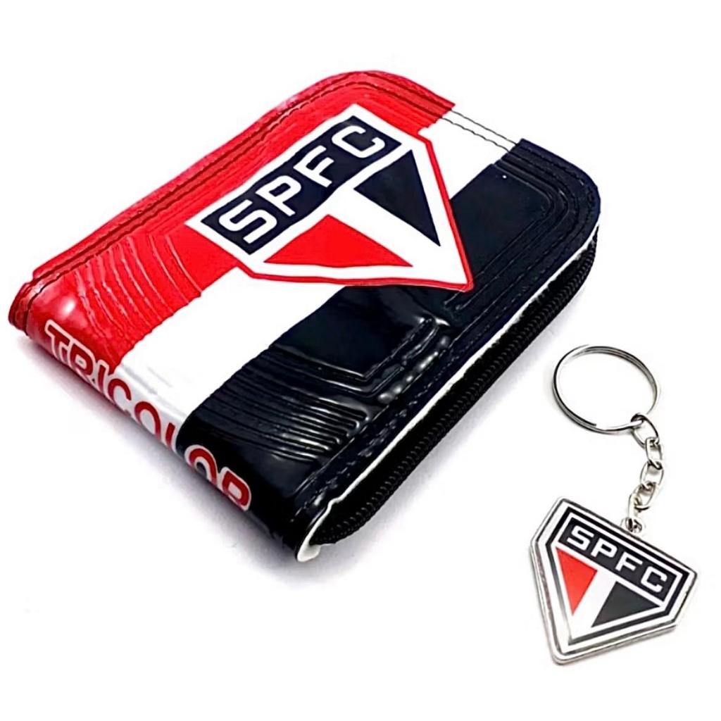 Carteira de Time + Chaveiro Personalizado Masculino Futebol em Oferta na Shopee