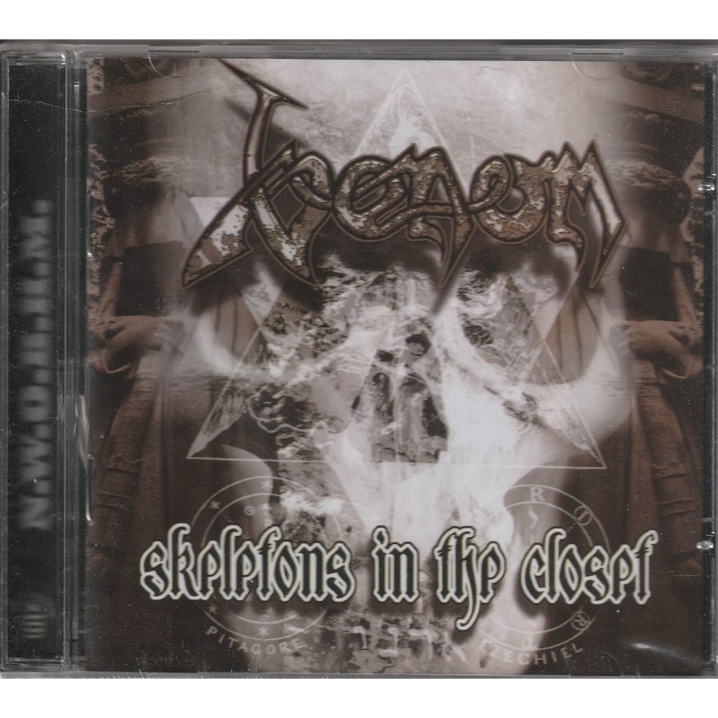 Venom - Skeletons In The Closet CD lacrado celtic frost mayhem mercyful fate king diamond black metal sarcofago emperor