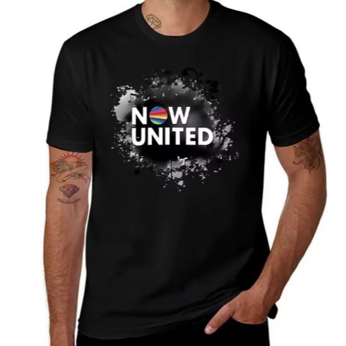 Camiseta Camisa Blusa Algodão Unissex Camiseta Now United Oficial – Estilo Colorido e Jovem para Fãs do Grupo