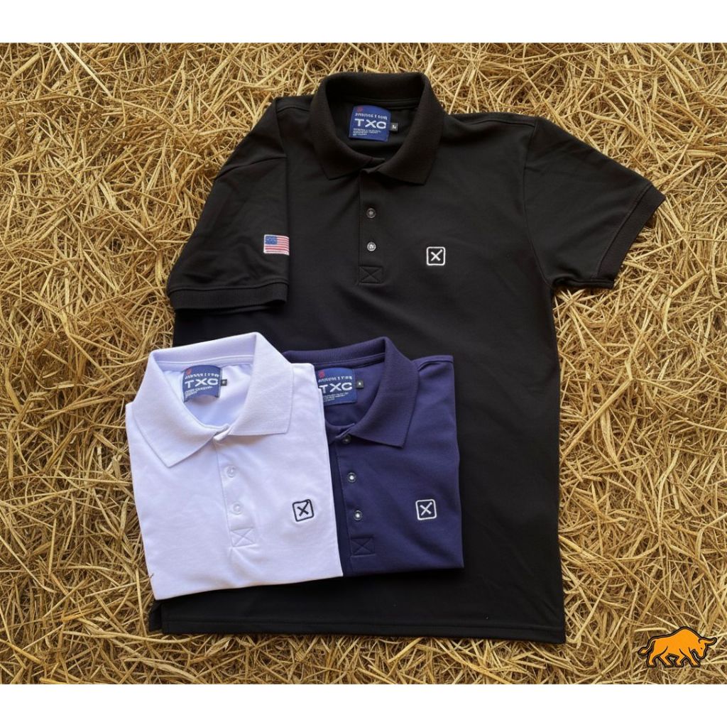 camiseta gola polo masculina,TEXAS FARM, TXC  rodeio country em Oferta na Shopee