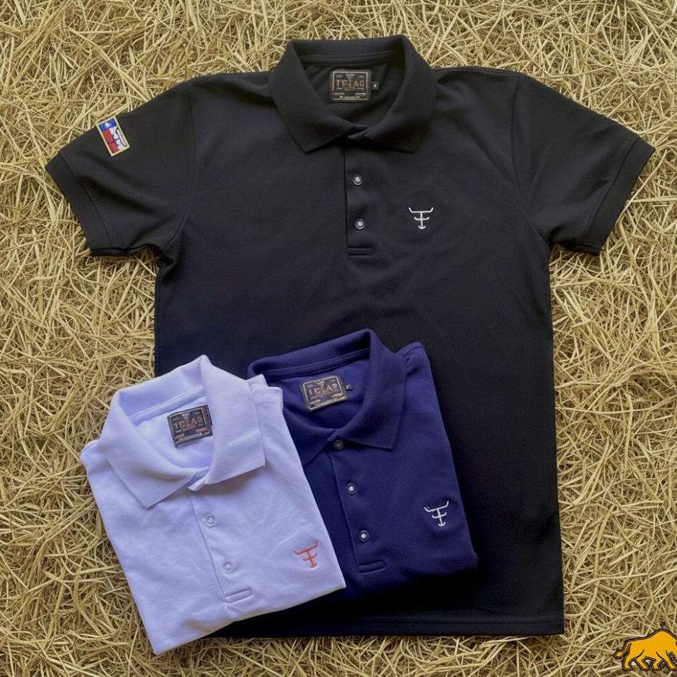 camiseta gola polo masculina,TEXAS FARM, TXC  rodeio country em Oferta na Shopee