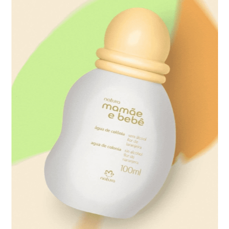 Natura - Água de Colônia Mamãe e Bebê Flor de Laranjeira 100ml e Água de Colônia Relaxante (100ml