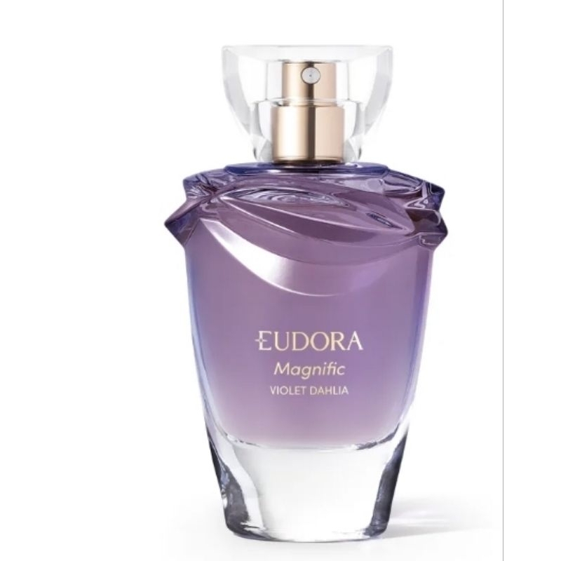 Eudora Magnific Eau de Parfum 75ml ORIGINAL EUDORA e Desodorante Colônia Violet Dahlia
