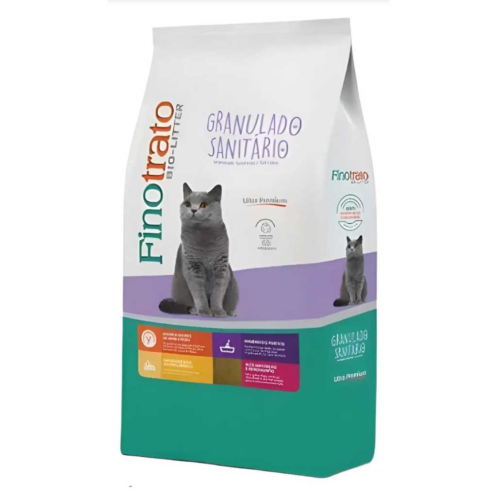 Granulado Sanitário Fino Trato Ultra Premium Para Gatos 10kg