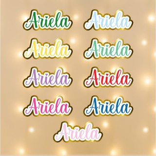 Aplique Nome com Dourado 5cm - Aplique Personalizado - Apliques Lembrancinhas em Oferta na Shopee
