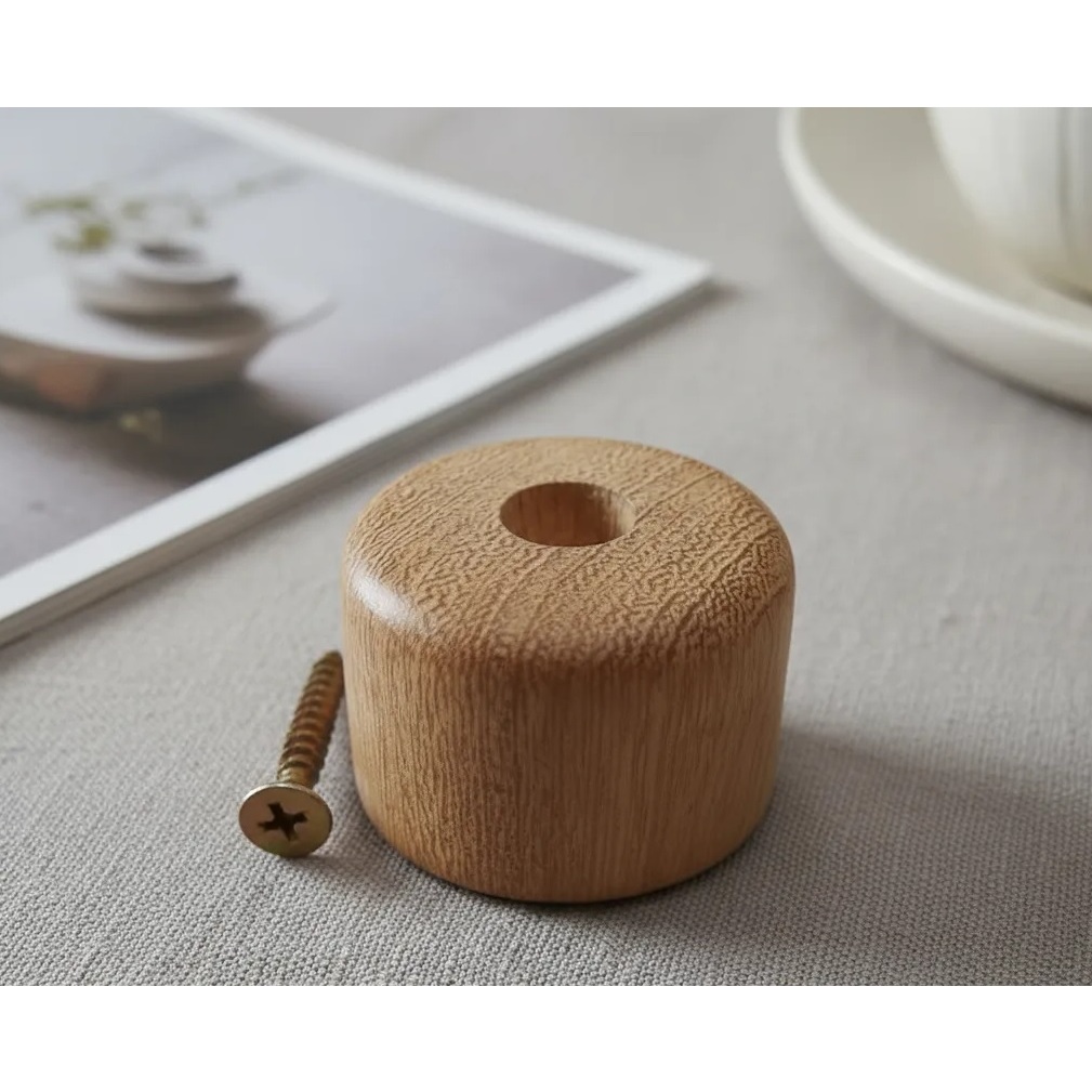 Pés mini Para Móveis  Madeira De Lei 3 cm -  4pc  PH