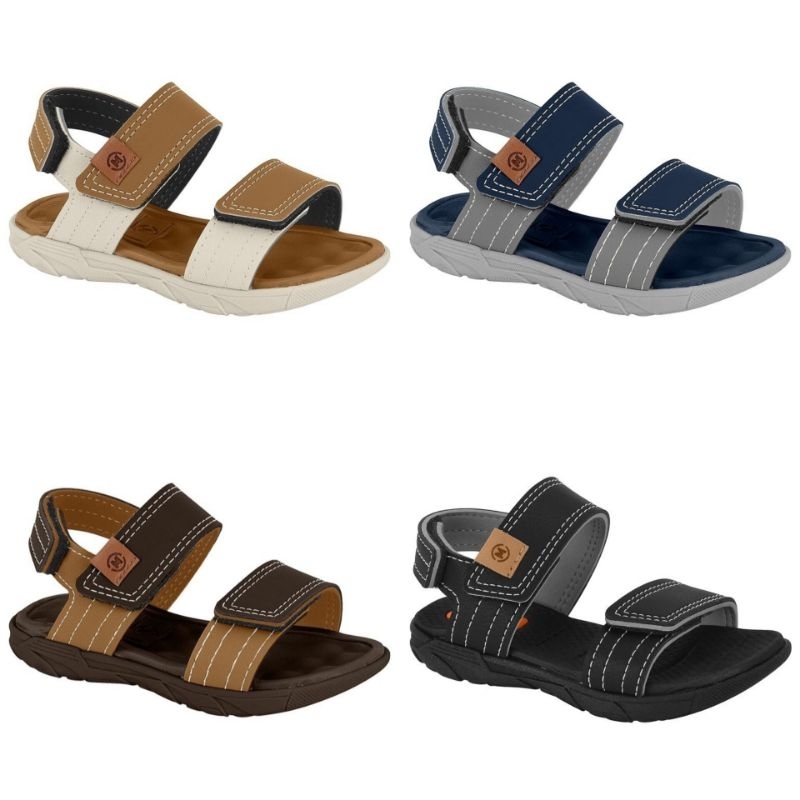 Sandália Papete Infantil Menino Molekinho 2135153