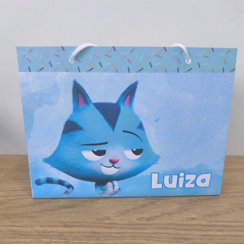Sacolinha Personalizada Casa Mágica Da Gabby Gatuno - Pegue e Monte
