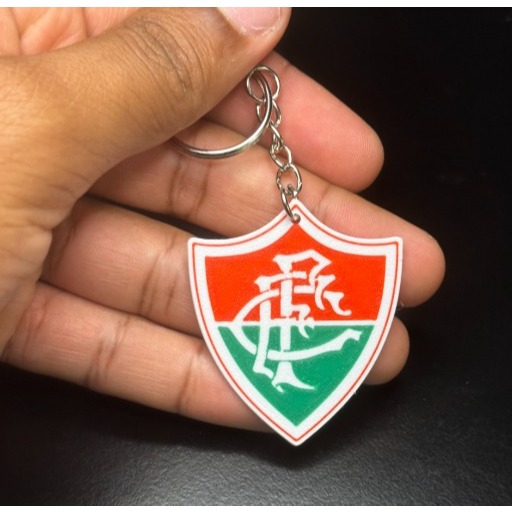 Chaveiro Escudo Fluminense – Impressão 3D