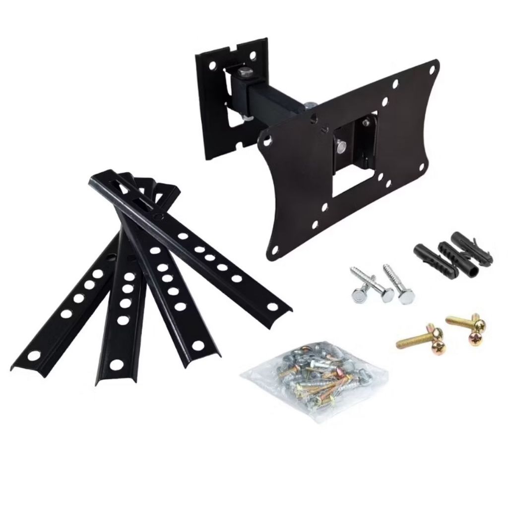 Suporte de Parede para Tv articulado led lcd plasma compatível com todas as televisores para polegadas de 15 ate 55