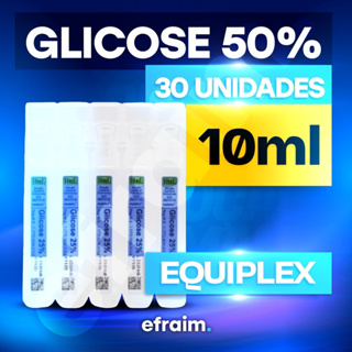 Glicose 50% - Flaconetes 10ml - 30 Unidades em Oferta na Shopee