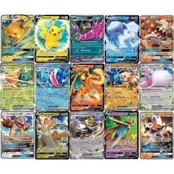 100 Cartas Pokémon 10 Brilhantes e 2 Ultra Raras Nenhuma Repetida Originais Pokémon Português