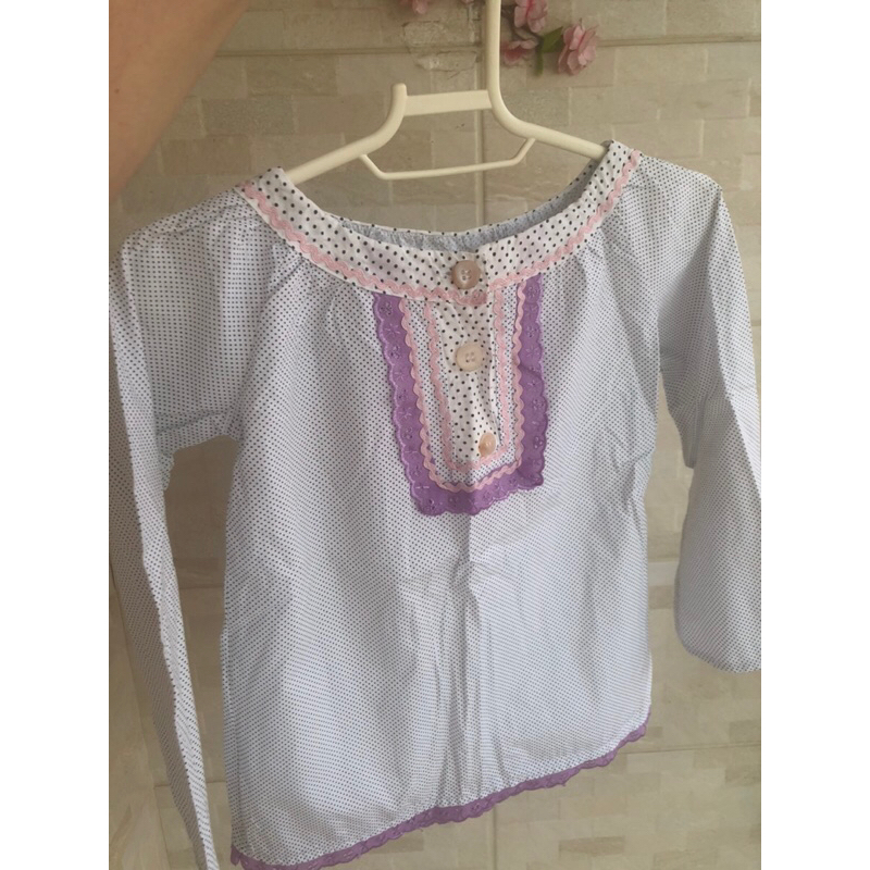 Blusa Estampa POA Manga 3/4 Infanto juvenil | Brechó