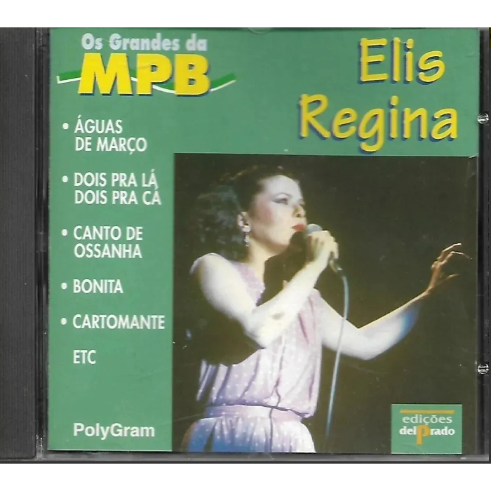Cd Elis Regina Os Grandes Da Mpb 12 Sucessos Coletãnia MPB