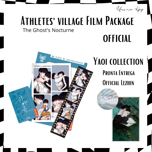 TEAM LEZHIN Athletes' village Film Package O fantasma noturno Yaoi Official