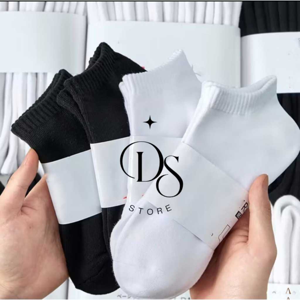 Kit 36 Pares de Meias Curtas Soquete Feminina Cano Baixo 35-40 Preto, Branco ,Cinza e Cinza Escuro. em Oferta na Shopee