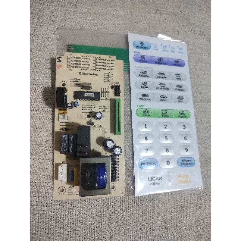 placa membrana do micro-ondas Electrolux ME28S  127v