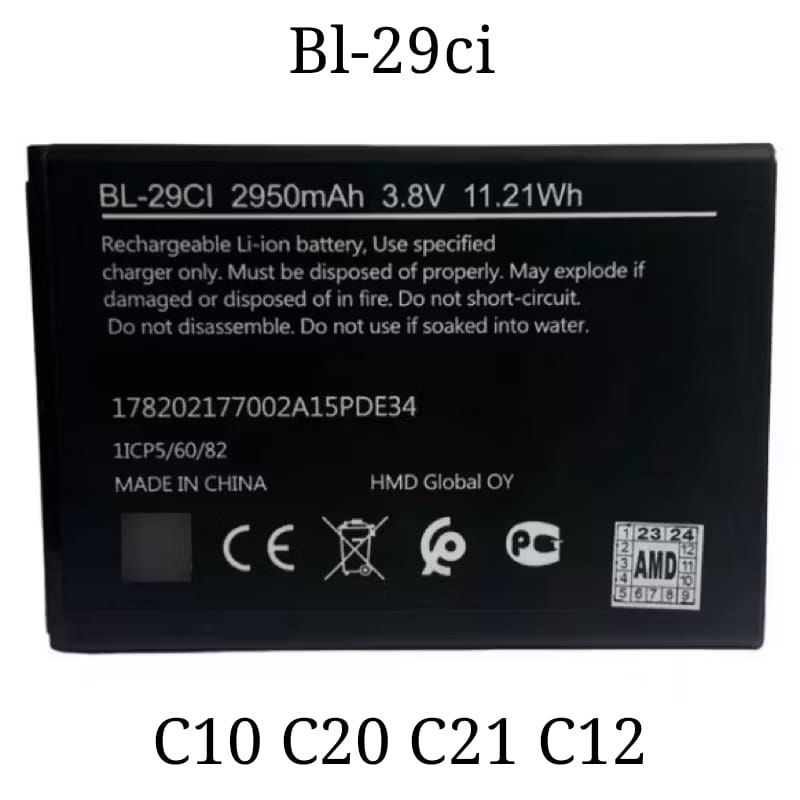 Bat original Bl-29ci C10 C20 C21 C12 Bl29ci Ta-1339 Nova enviamos no mesmo dia
