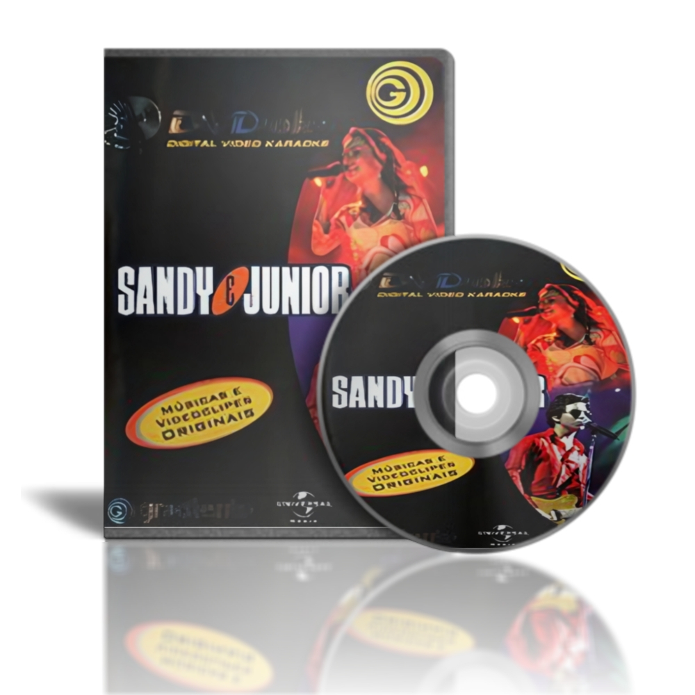 DVD KARAOKE - DVDokê Gradiente - Sandy e Júnior