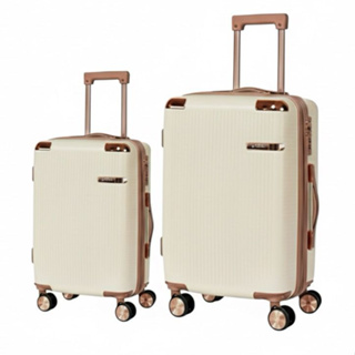 Kit Conjunto 1 Mala De Viagem Policarbonato 10KG + 1 Mala 23KG Reforçada Resistente Zíper Duplo Cadeado Senha Antifuro em Oferta na Shopee