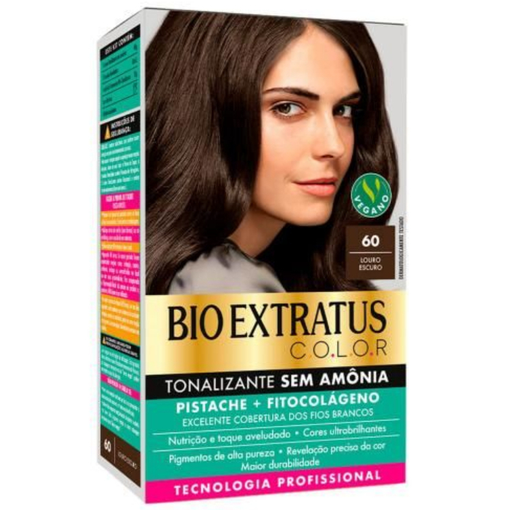 BIO EXTRATUS  TONALIZANTE  60  135g (LOURO ESCURO) em Oferta na Shopee