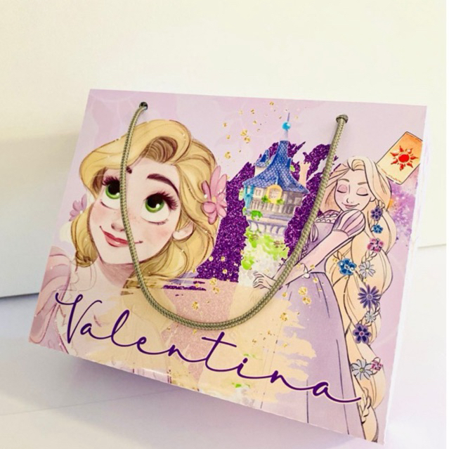 Sacolinha Surpresa Rapunzel Personalizada com Nome e Idade | Lembrancinha| Aniversário Infantil em Oferta na Shopee