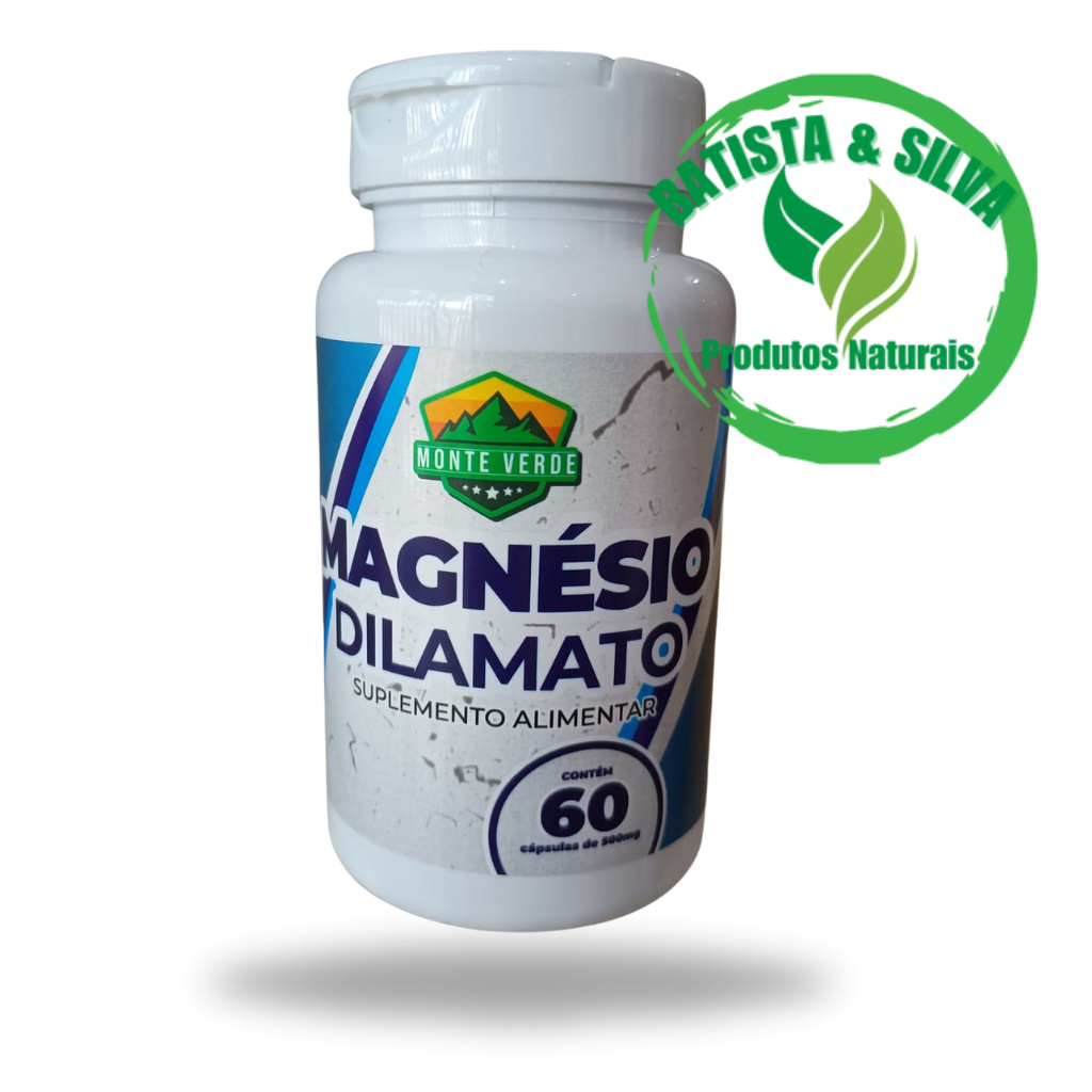 Suplemento Alimentar - MAGNÉSIO DILAMATO 60 capsulas