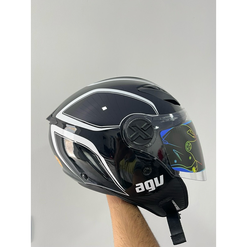 Adesivos agv Itália para capacete Asx