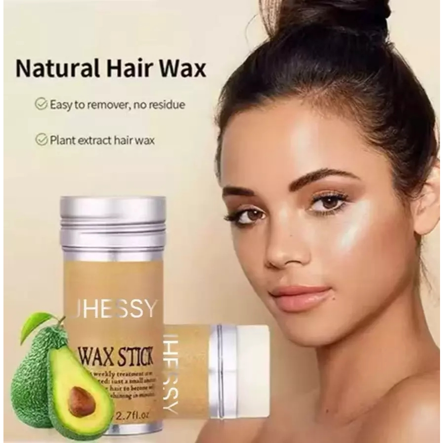 WAX STICK Bastão De Cera Para Cabelo Profissional Perfeito Linha De Liso Não Frizado Controle De Borda Pomada