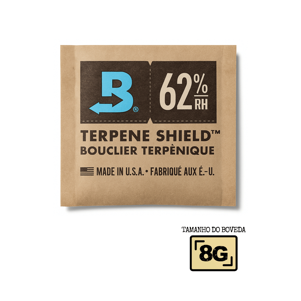 Boveda 62% 8g Kit 3 Unidades –Controle de Umidade Profissional para Armazenamento Seguro e Duradouro