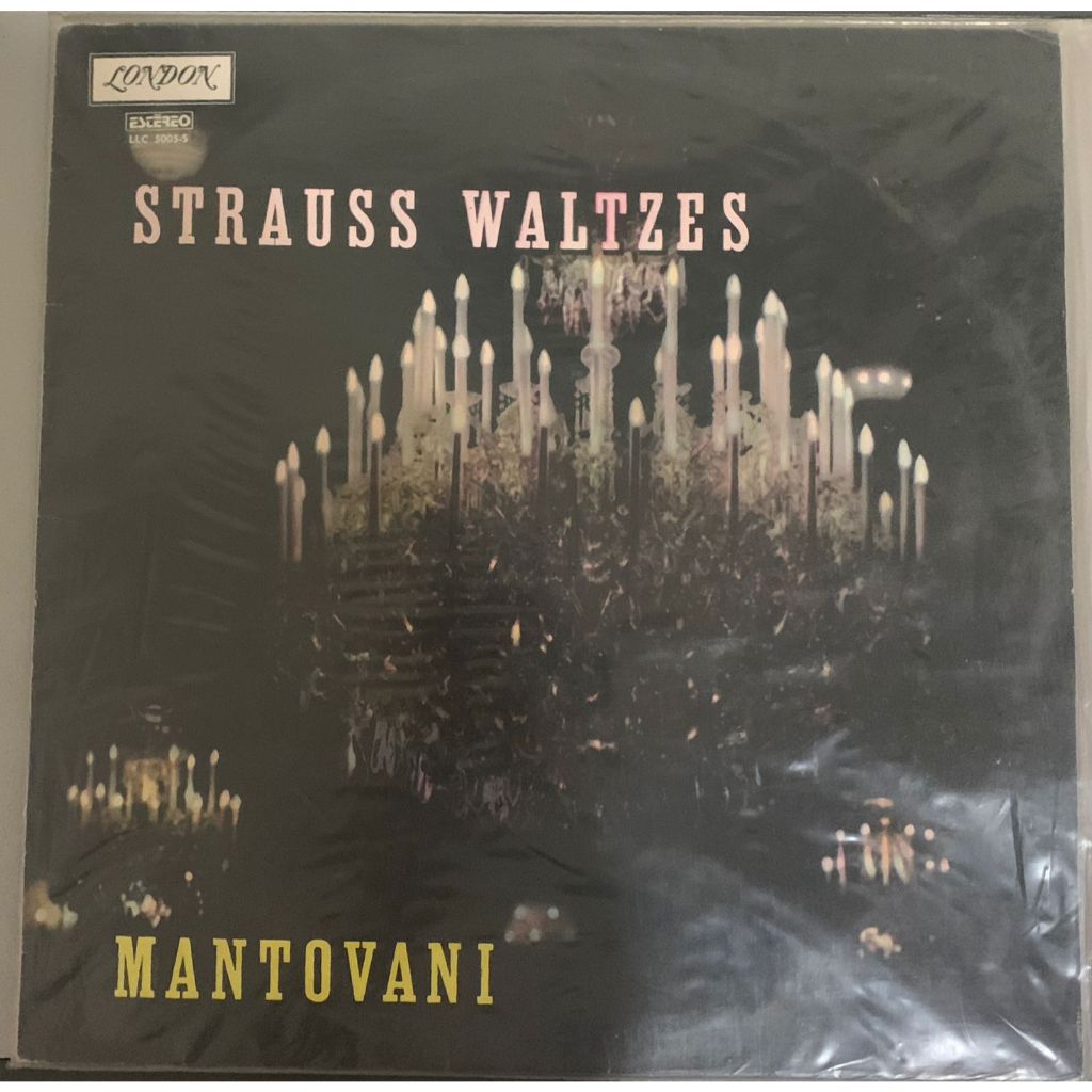 Disco de Vinil Lp - Mantovani - Strauss Waltzes