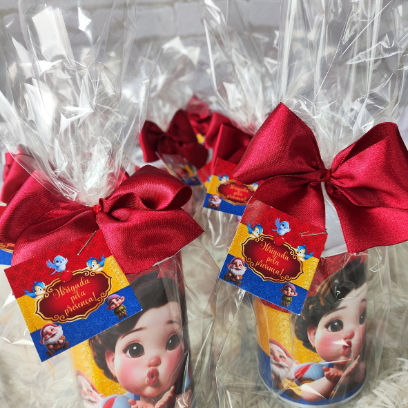 Cofrinho Branca de Neve Baby Personalizado com nome– Lembrancinha de Aniversário Infantil em Oferta na Shopee