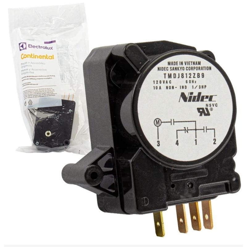 Timer Degelo Geladeira Electrolux 127v 64484483 Original