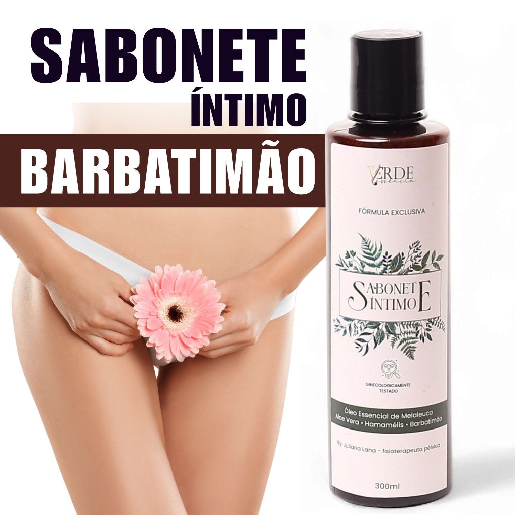 Sabonete Íntimo Barbatimão Melaleuca Combate Candidíase De Repetição Coceiras Irritações Mal Odor