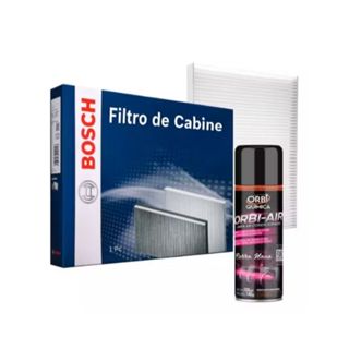 Filtro Ar condicionado New Fiesta Nova Ecosport Novo Ka BOSCH + Limpa Ar ORBI em Oferta na Shopee