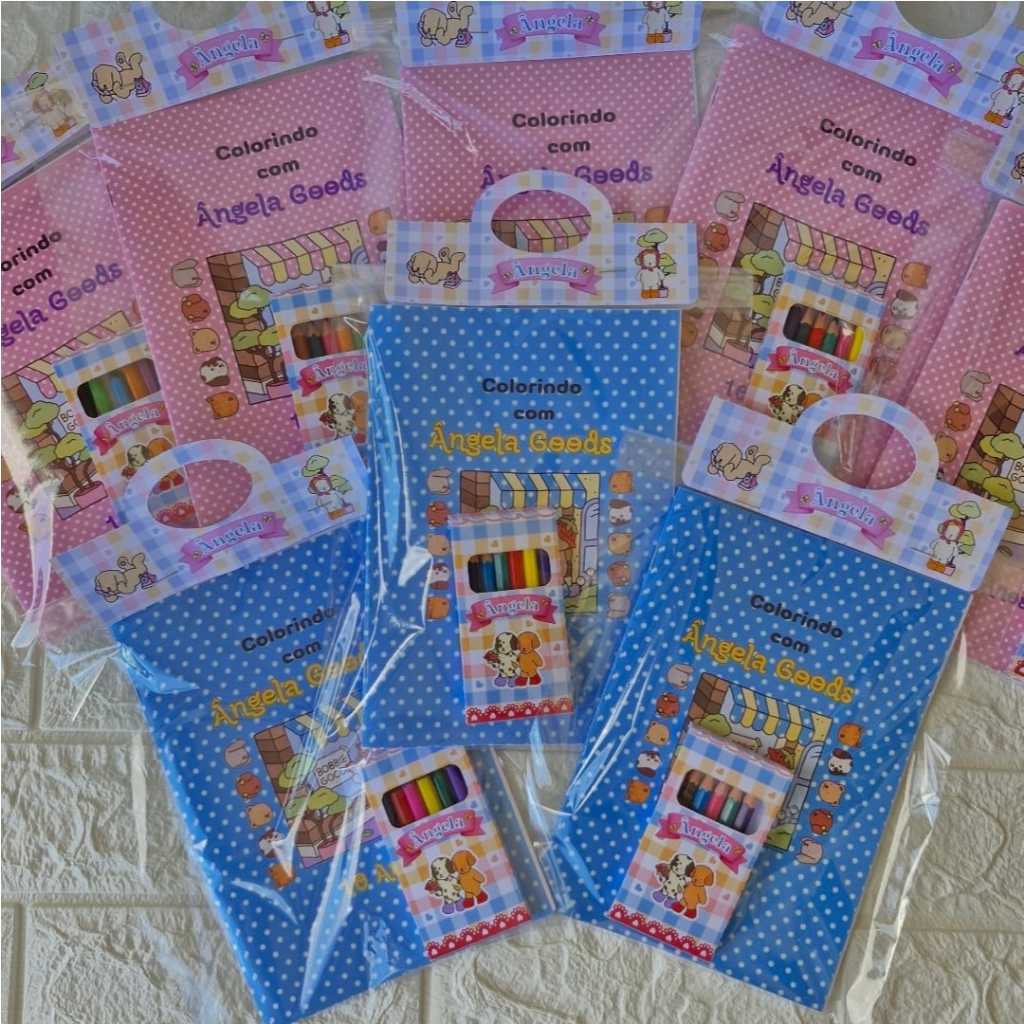 Kit Colorir Todos os temas - Lembrancinhas Personalizadas - Livrinho de Colorir - Festa Infantil - Revistinha de Colorir