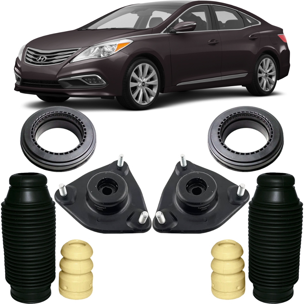 Kit Coxim Amortecedor Dianteiro Hyundai Azera 2013 até 2017