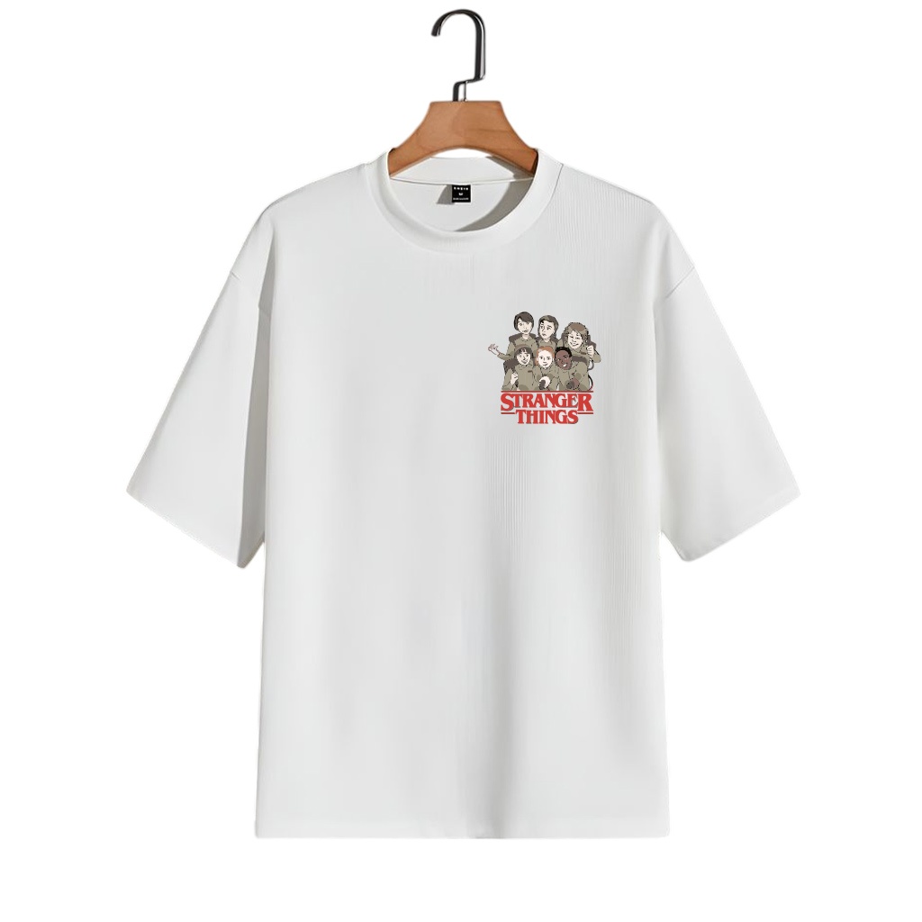 Camiseta Camisa Stranger Things The Monster Blusa Série Unissex 100% Algodão Camisão Grande P ao GG